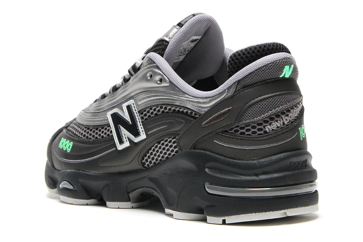 New Balance - 1000
Style # M1000T
Color : Black / Dark Metallic Silver / Lime Leaf