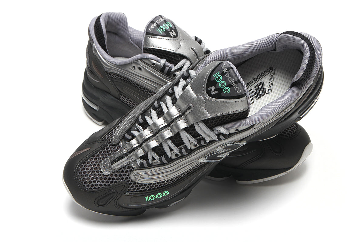 New Balance - 1000
Style # M1000T
Color : Black / Dark Metallic Silver / Lime Leaf
