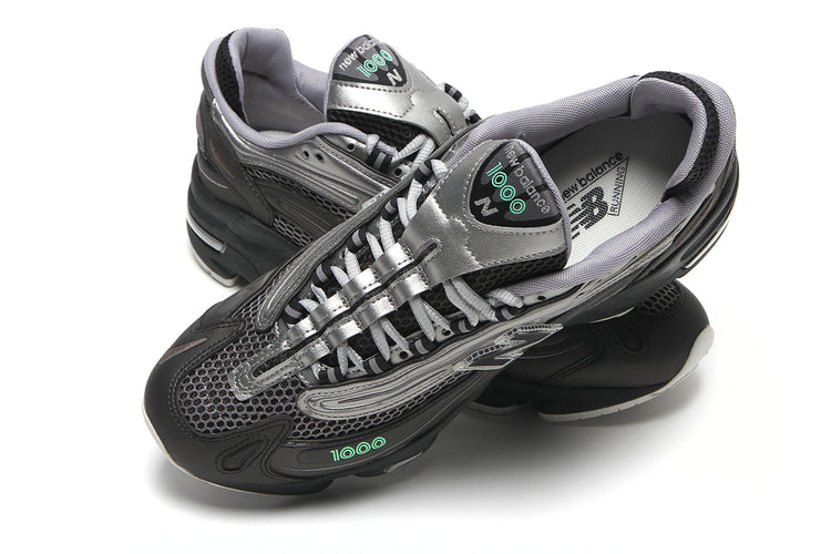 New Balance - 1000
Style # M1000T
Color : Black / Dark Metallic Silver / Lime Leaf