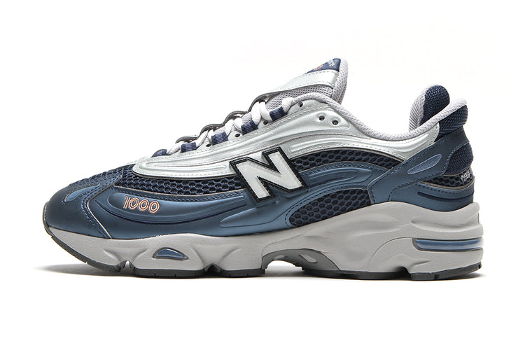 New Balance - 1000
Style # M1000P
Color : Vintage Indigo / Light Silver Metallic / Peach Nectar