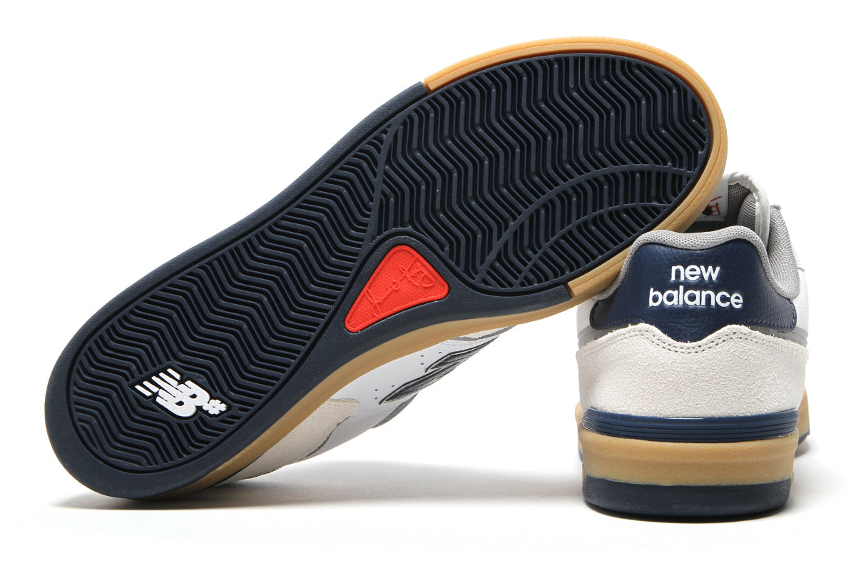 New Balance Numeric - 306 Cup
Style # UN306CBW
Color : White / NB Navy