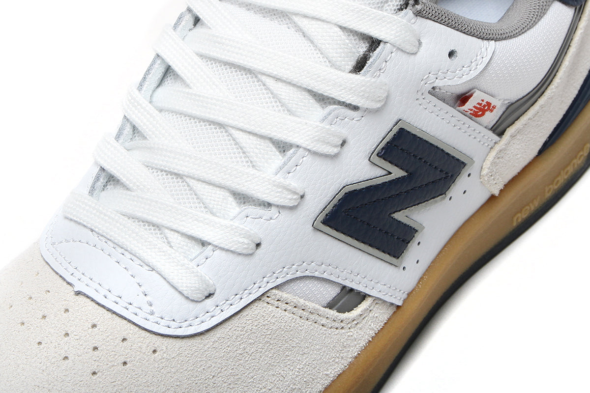 New Balance Numeric - 306 Cup
Style # UN306CBW
Color : White / NB Navy