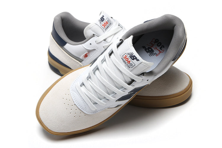 New Balance Numeric - 306 Cup
Style # UN306CBW
Color : White / NB Navy