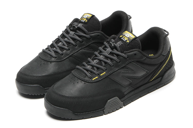 New Balance Numeric - 440Wv2 Wide
Style # UN440WAB
Color : Black / Happy Yellow