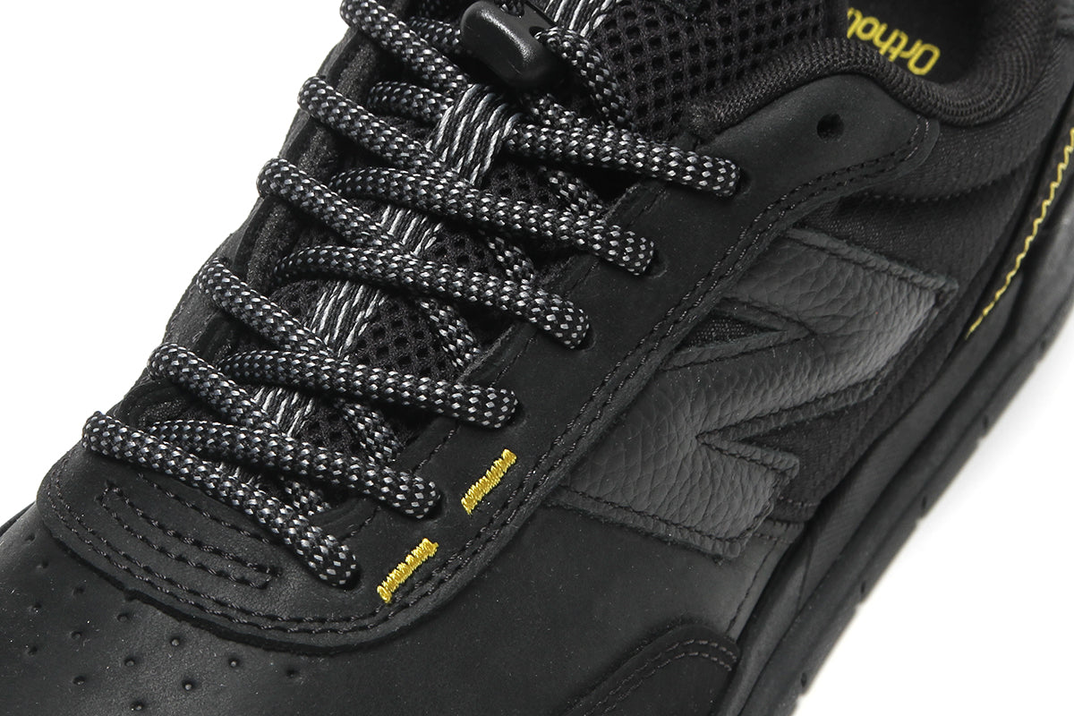New Balance Numeric - 440Wv2 Wide
Style # UN440WAB
Color : Black / Happy Yellow