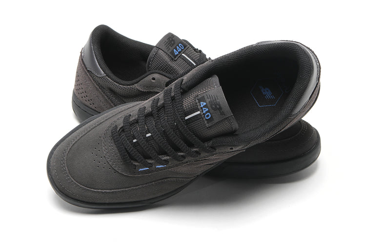 New Balance Numeric - 440 V2
Style # NM440WD2
Color : Black Cement / Black