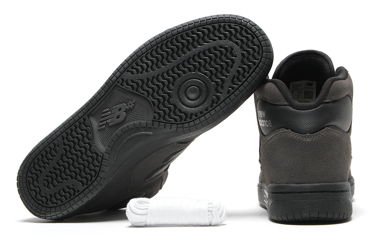 New Balance Numeric - 480 High Wide
Style # UN480HGB
Color : Black Cement / Black