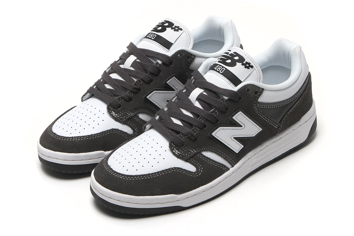 New Balance Numeric - 480
Style # NM480BAB
Color : Black Cement / White