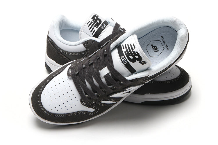 New Balance Numeric - 480
Style # NM480BAB
Color : Black Cement / White