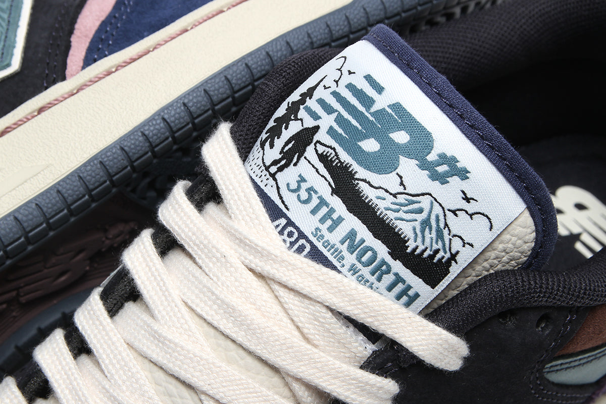 New Balance Numeric - 480 x 35th North
Style # UN480SAS
Color : Navy / Sea Salt