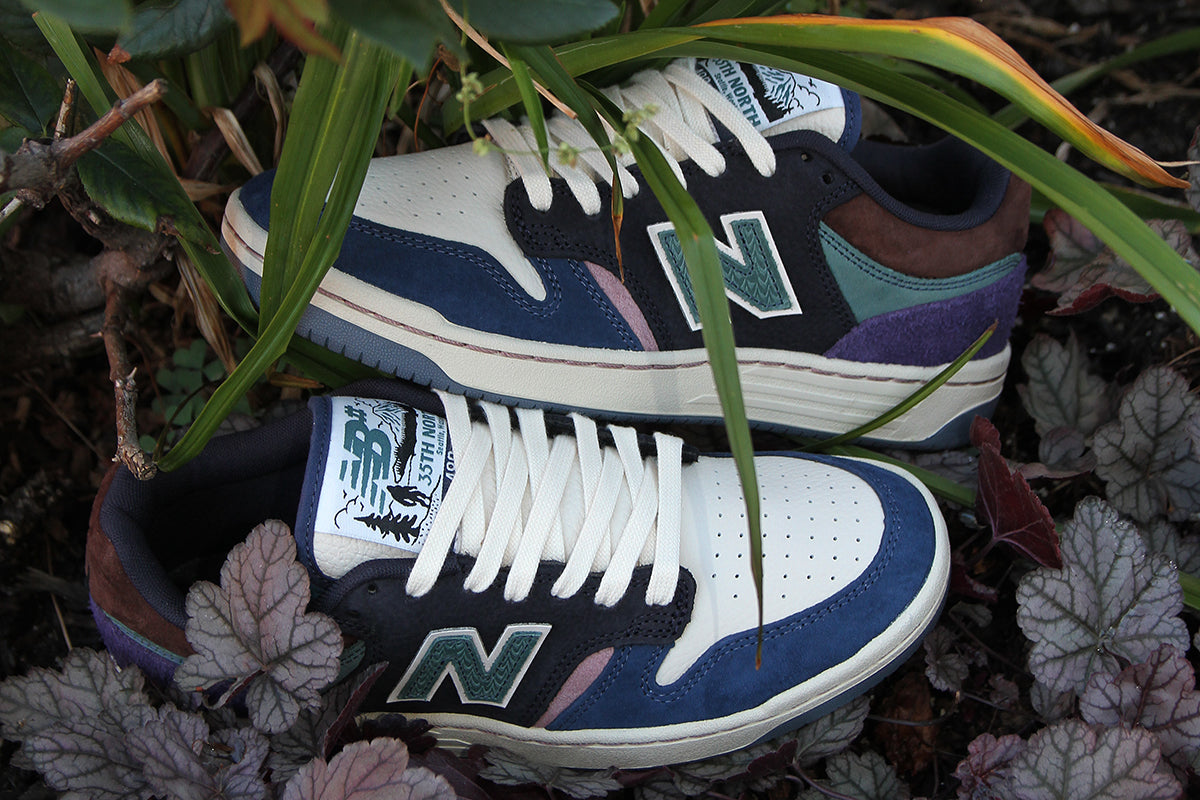 New Balance Numeric - 480 x 35th North
Style # UN480SAS
Color : Navy / Sea Salt