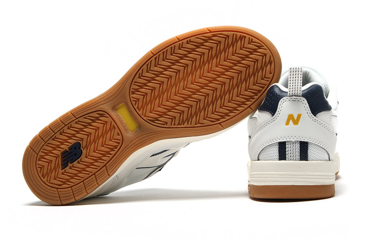 New Balance Numeric - 808L
Style # UN808LSN
Color : Sea Salt / NB Navy