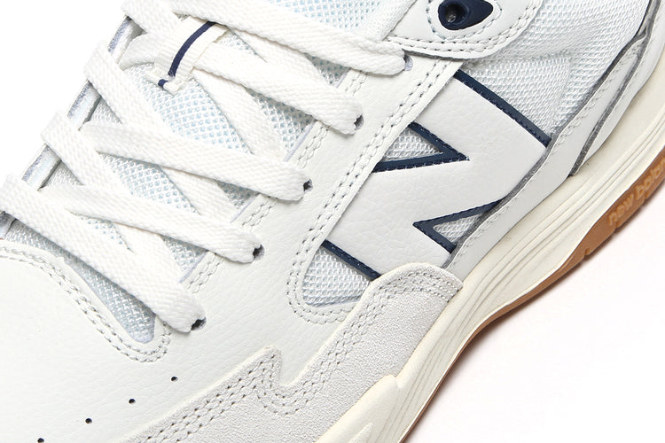 New Balance Numeric - 808L
Style # UN808LSN
Color : Sea Salt / NB Navy