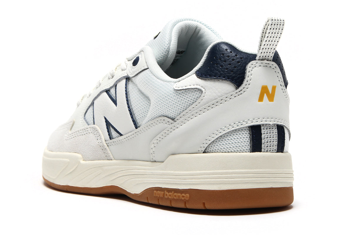New Balance Numeric - 808L
Style # UN808LSN
Color : Sea Salt / NB Navy