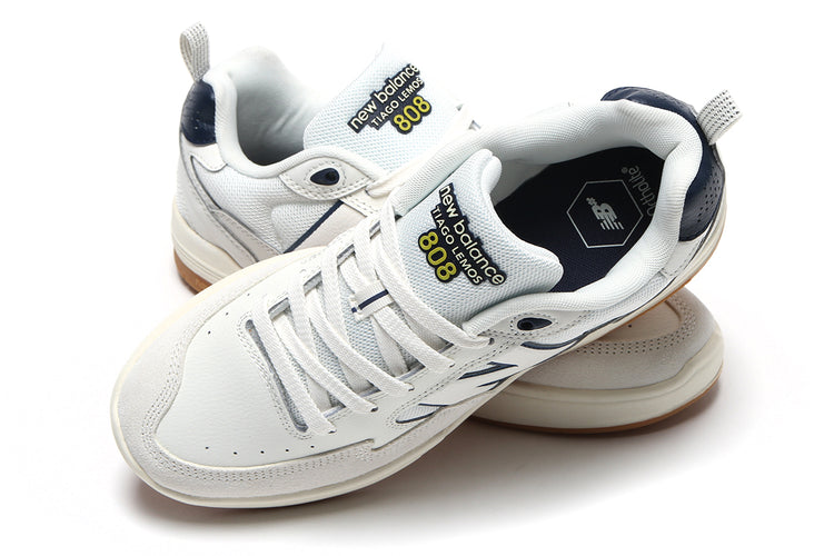New Balance Numeric - 808L
Style # UN808LSN
Color : Sea Salt / NB Navy