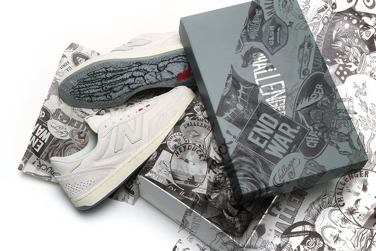 New Balance Numeric - 440v2 x Challenger
Style # NM440CH2
Color : Sea Salt