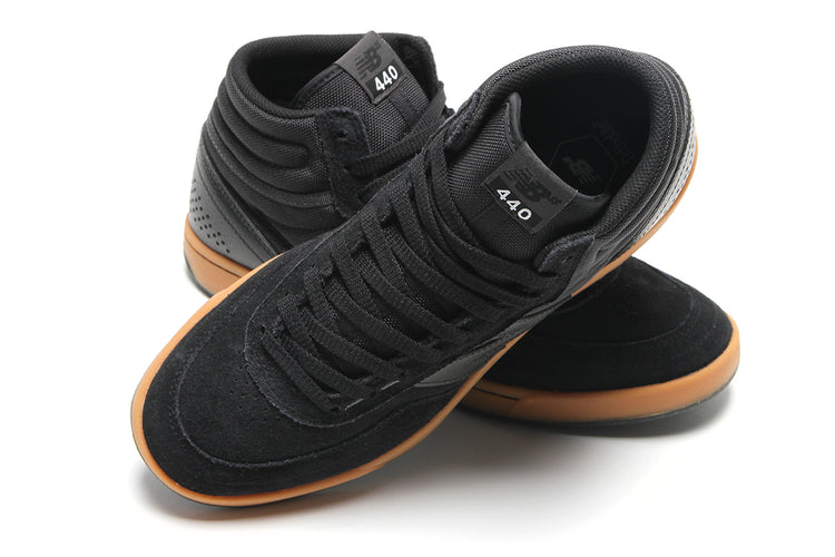 New Balance Numeric - 440 High V2
Style # NM440HZ2
Color : Black / Gum
