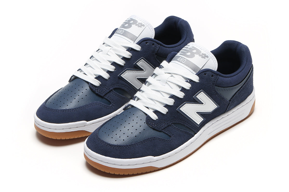 New Balance Numeric - 480
Style # NM480PRO
Color : Navy / White
