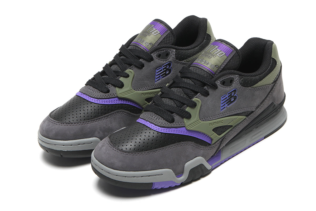 New Balance Numeric - 770
Style # NM770VWX
Color : Grey / Black / Purple