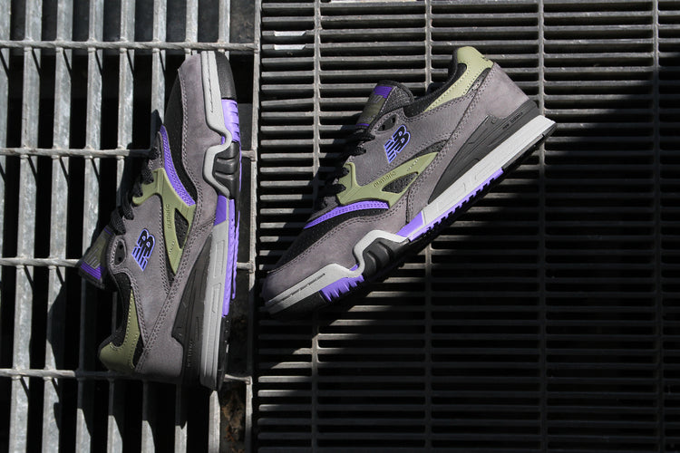 New Balance Numeric - 770
Style # NM770VWX
Color : Grey / Black / Purple
