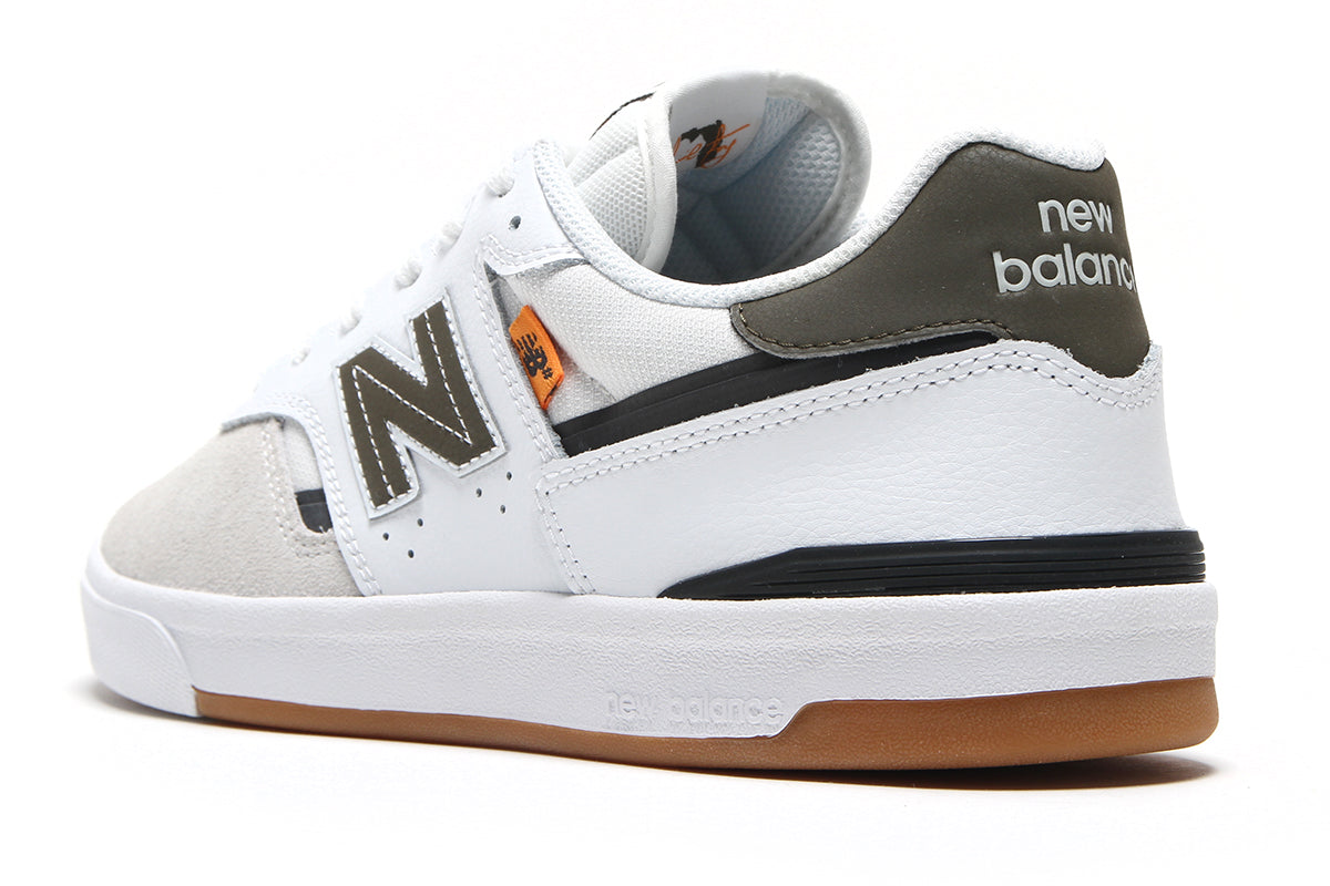 New Balance Numeric - 306 Cup
Style # UN306CSN
Color : White / Dark Moss