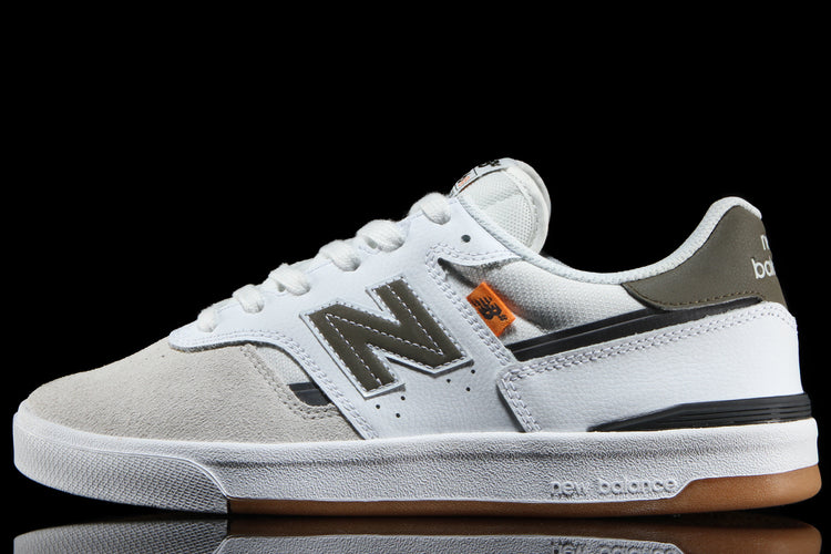 New Balance Numeric - 306 Cup
Style # UN306CSN
Color : White / Dark Moss