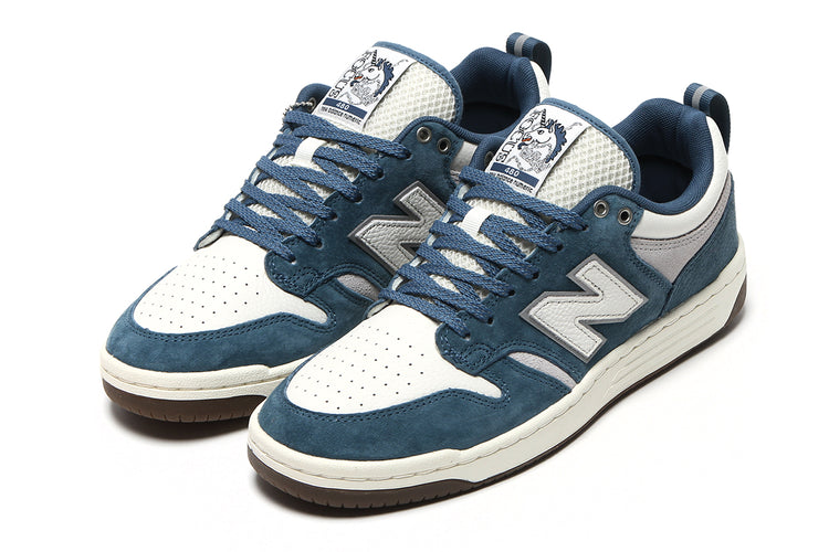New Balance Numeric - 480 x Focus Scotland
Style # UN480FCS
Color : Mountain Teal / Sea Salt