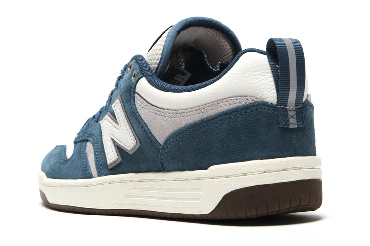 New Balance Numeric - 480 x Focus Scotland
Style # UN480FCS
Color : Mountain Teal / Sea Salt