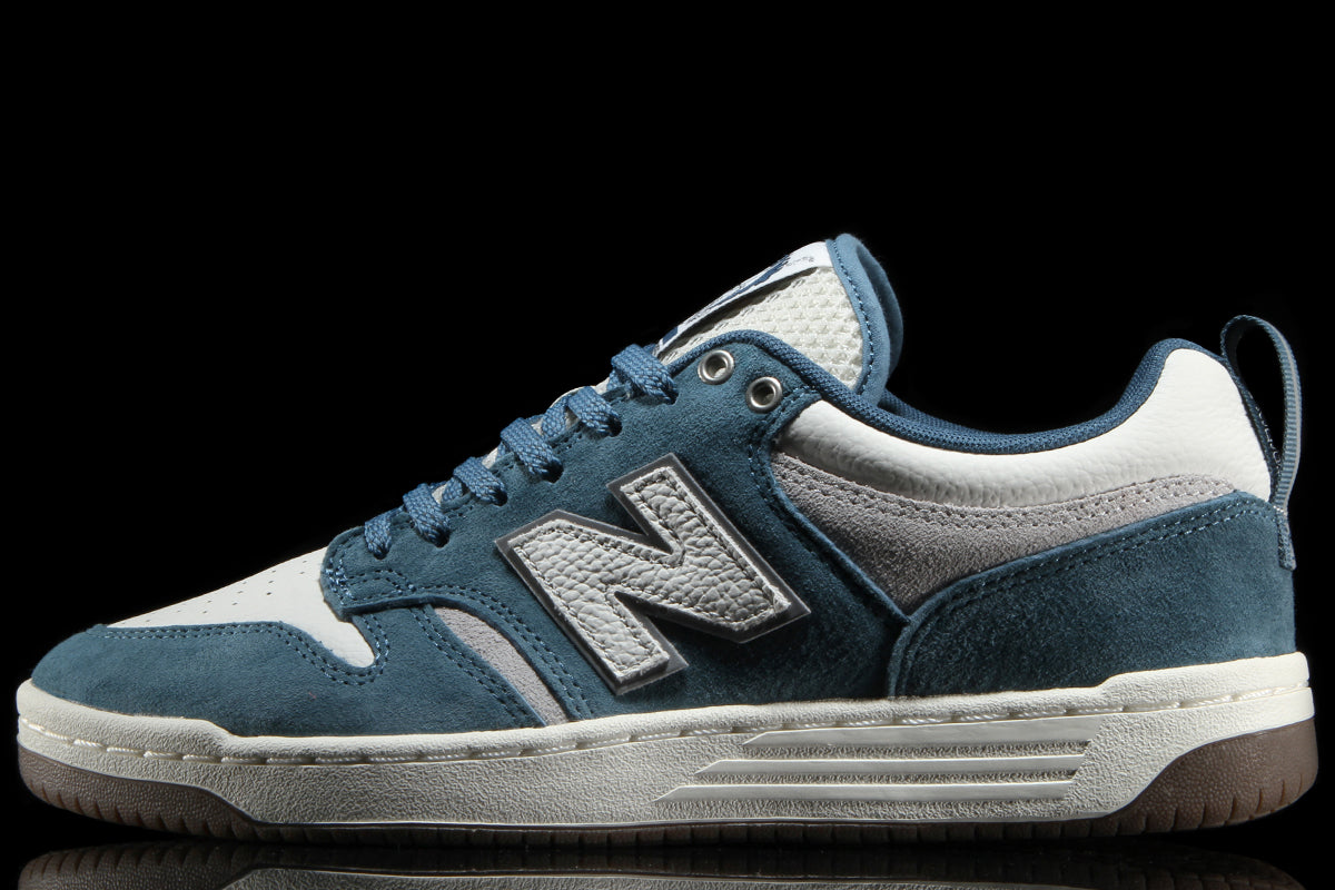New Balance Numeric - 480 x Focus Scotland
Style # UN480FCS
Color : Mountain Teal / Sea Salt