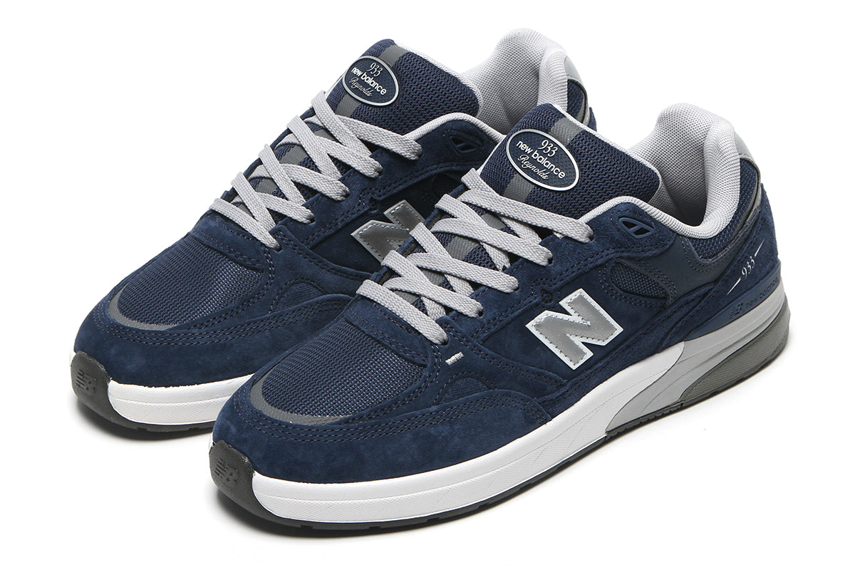 New Balance Numeric - 933
Style # UN933LNV
Color : Navy / Slate Grey