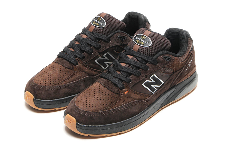 New Balance Numeric - Reynolds 933
Style # NM933BAR
Color : Brown / Black