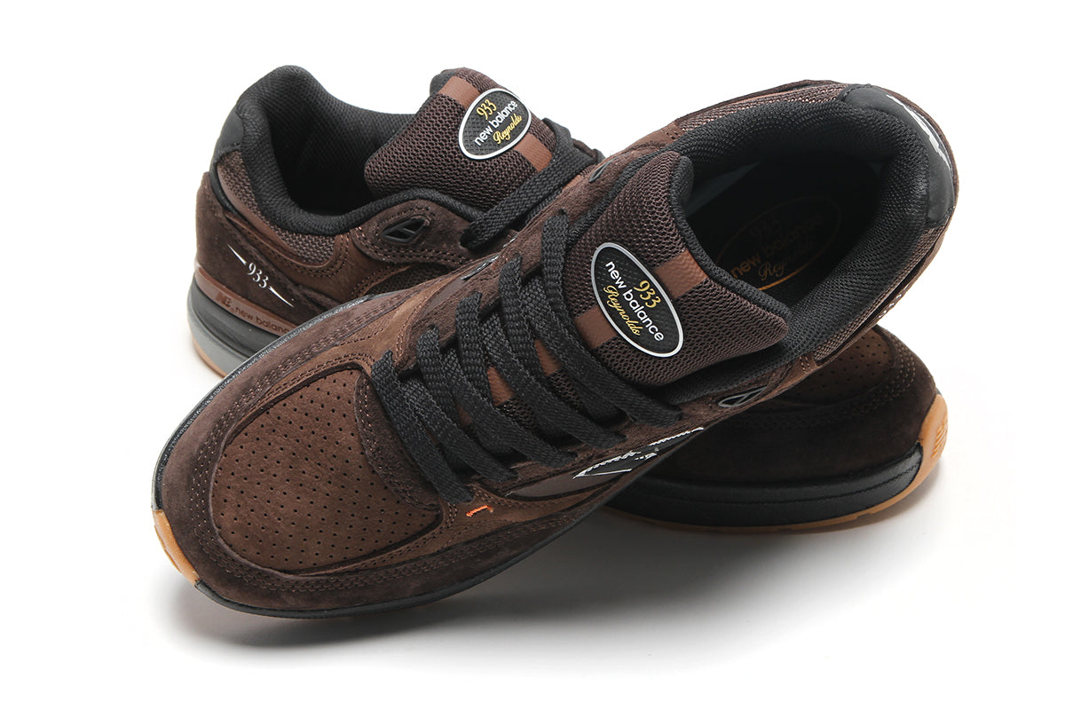 New Balance Numeric - Reynolds 933
Style # NM933BAR
Color : Brown / Black
