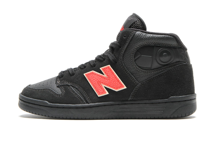 New Balance Numeric | 480 High x Chocolate
Style # NM480HCH
Color : Black / Red