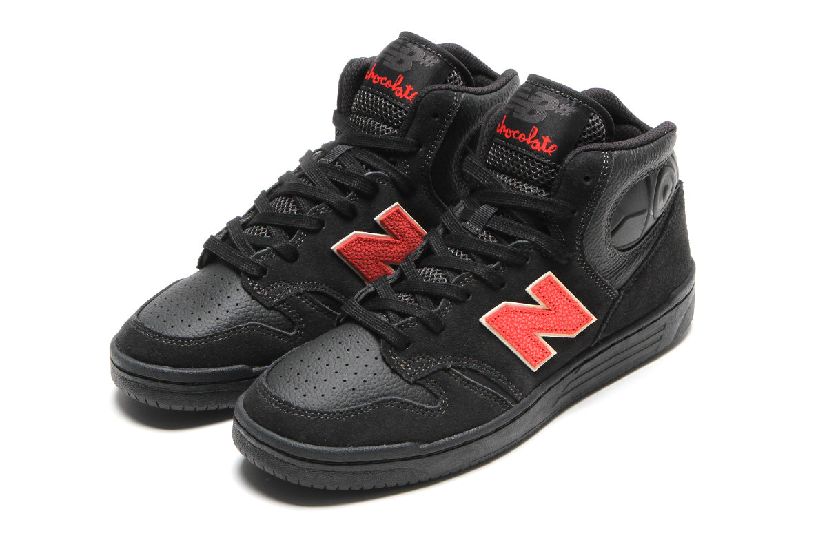 New Balance Numeric | 480 High x Chocolate
Style # NM480HCH
Color : Black / Red