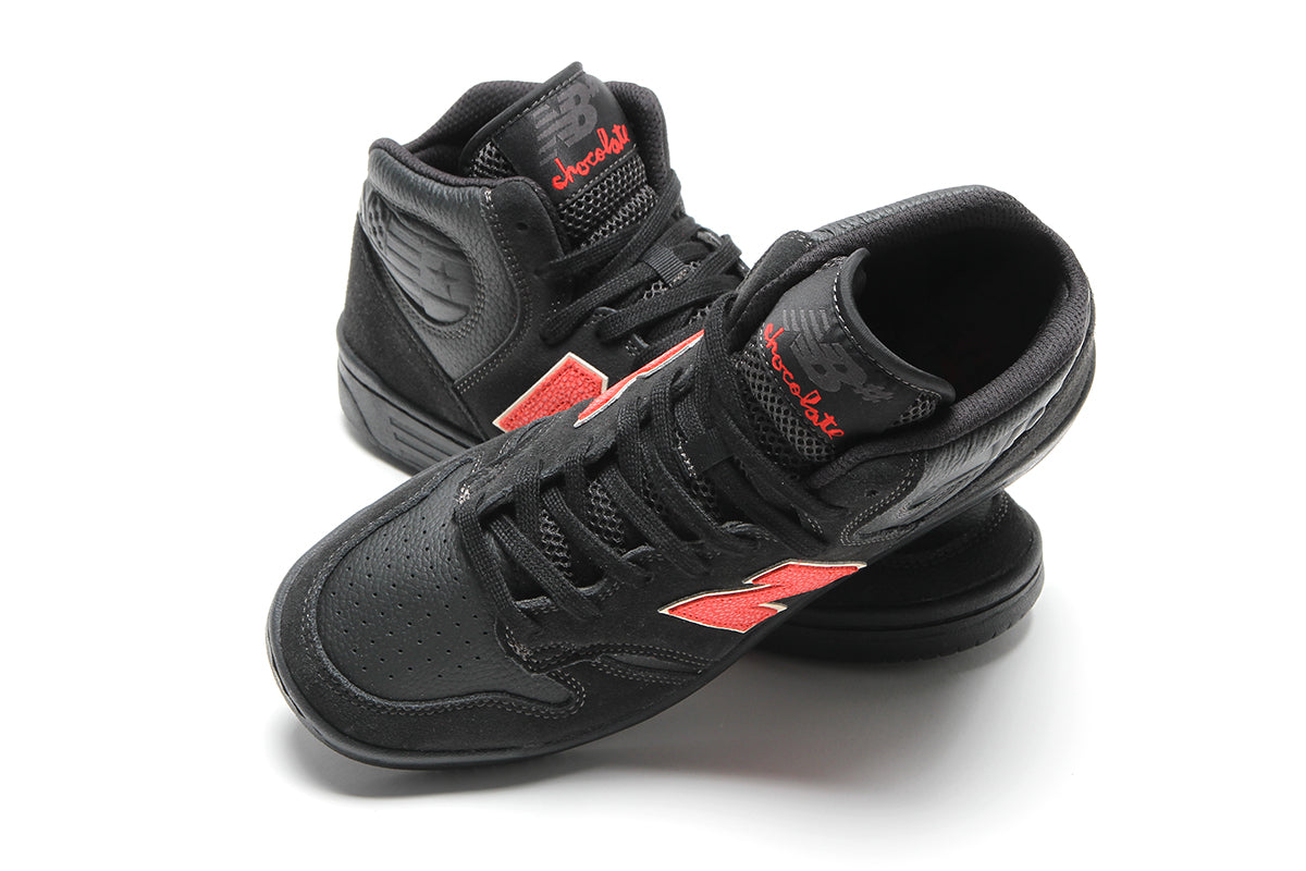 New Balance Numeric | 480 High x Chocolate
Style # NM480HCH
Color : Black / Red