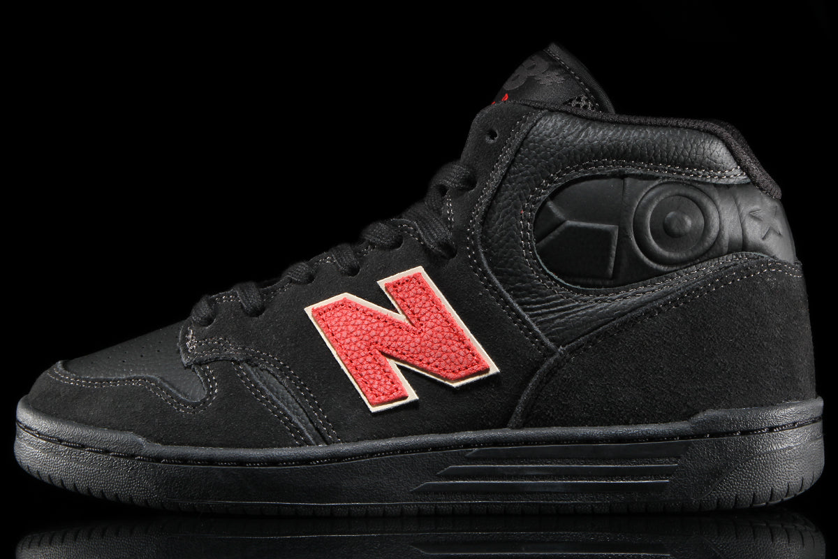 New Balance Numeric | 480 High x Chocolate
Style # NM480HCH
Color : Black / Red