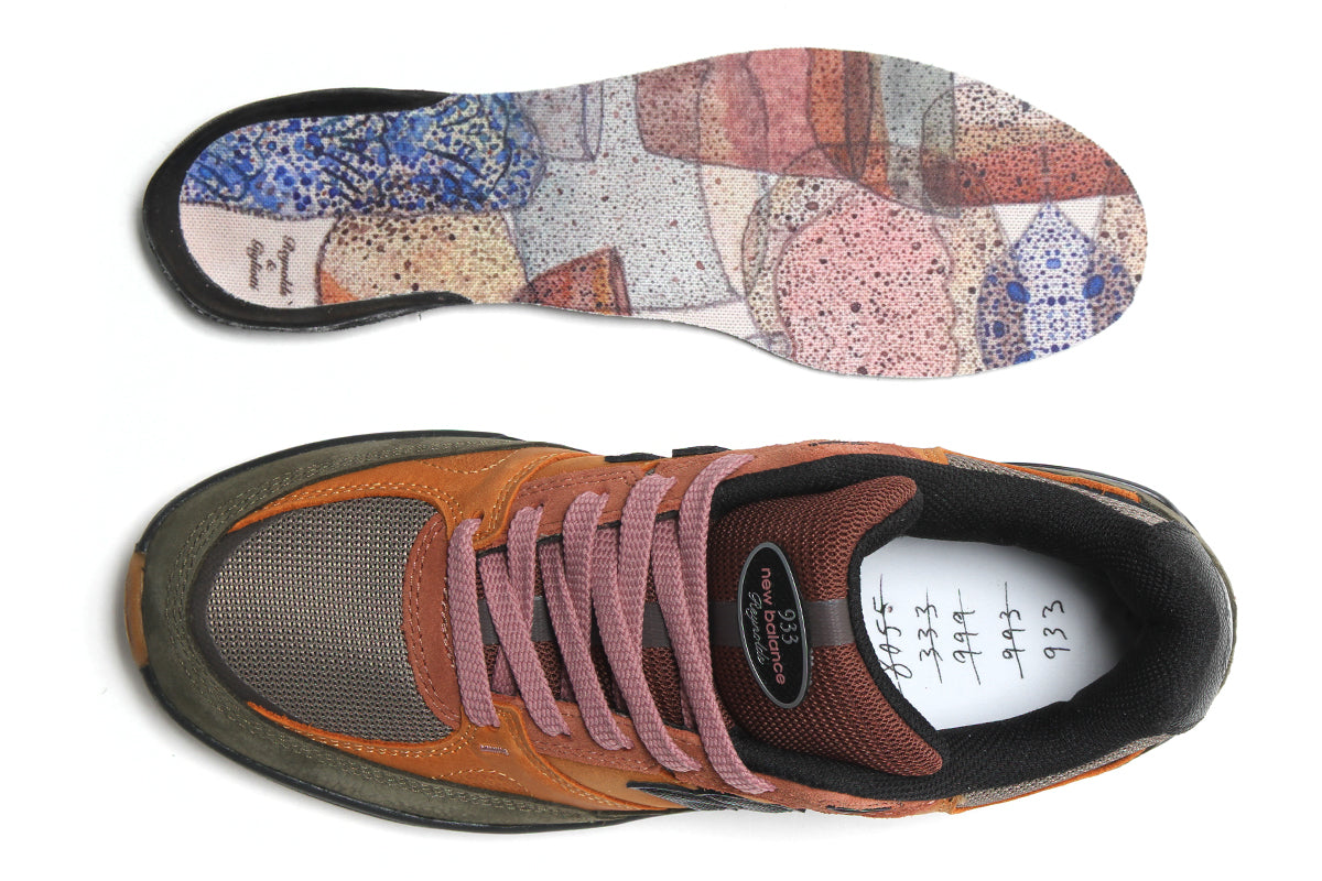 New Balance Numeric - 933 Reynolds x Mike Gigliotti
Style # NM933LOT
Color : True Brown / Candy Pink