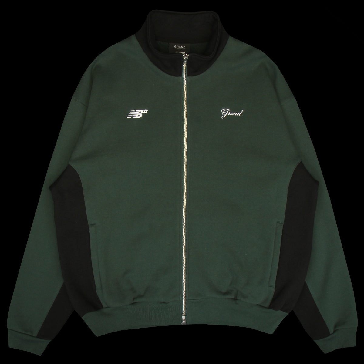 Grand Collection x New Balance Zip Up Sweatshirt
Color : Black