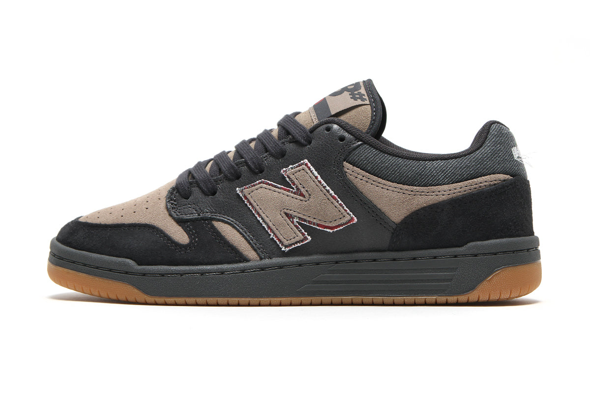 New Balance Numeric - 480 x No-Comply
Style # UN480SMK
Color : Black / Arid Stone