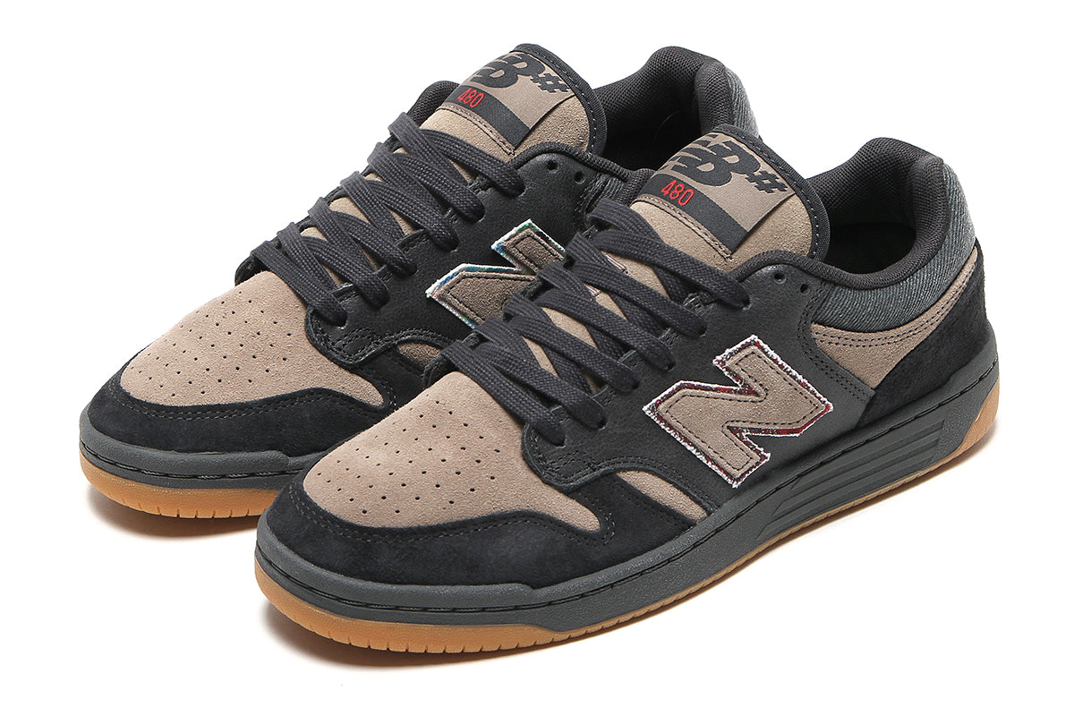 New Balance Numeric - 480 x No-Comply
Style # UN480SMK
Color : Black / Arid Stone