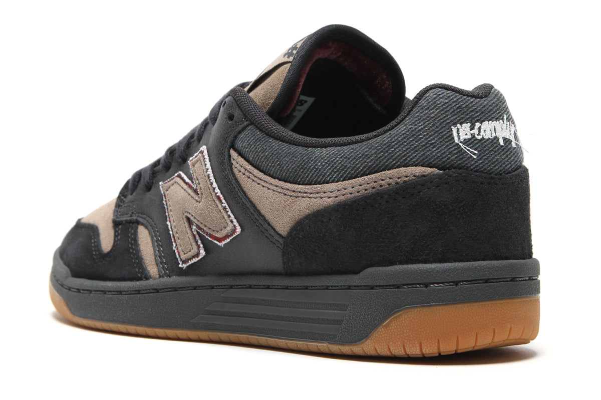 New Balance Numeric - 480 x No-Comply
Style # UN480SMK
Color : Black / Arid Stone