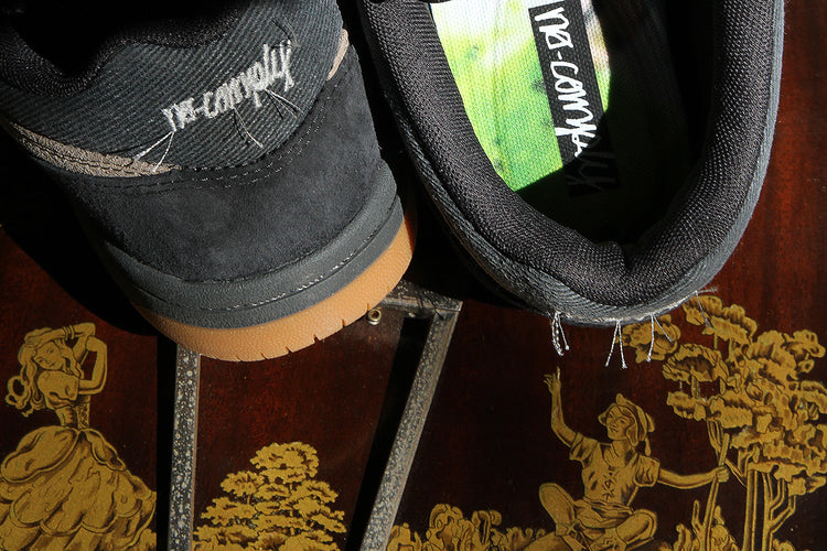 New Balance Numeric - 480 x No-Comply
Style # UN480SMK
Color : Black / Arid Stone