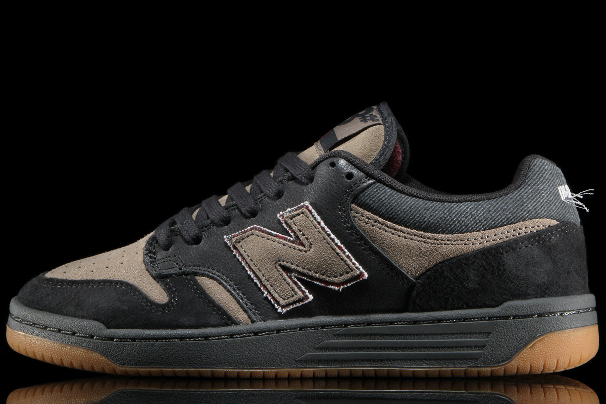 New Balance Numeric - 480 x No-Comply
Style # UN480SMK
Color : Black / Arid Stone