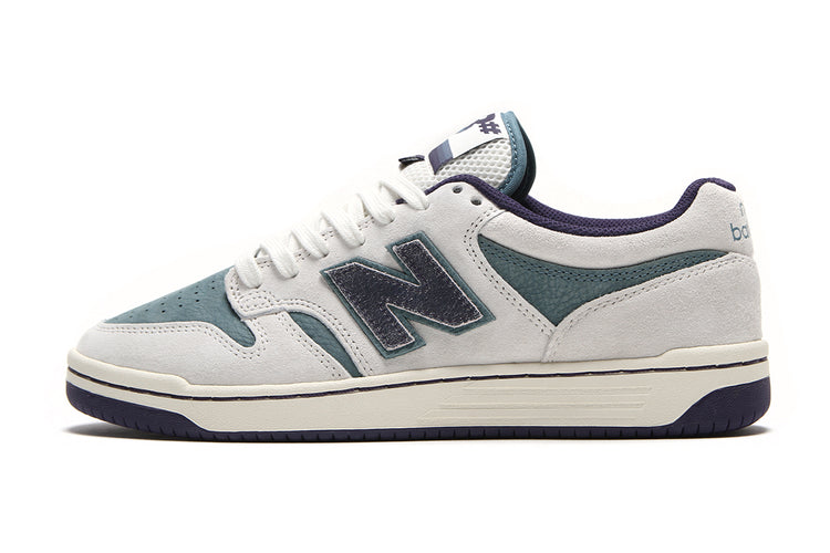 New Balance Numeric - 480 x Slow Impact
Style # UN480SLW
Color : Sea Salt / Vintage Indigo
