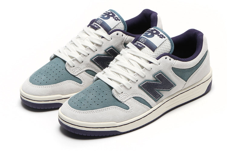 New Balance Numeric - 480 x Slow Impact
Style # UN480SLW
Color : Sea Salt / Vintage Indigo