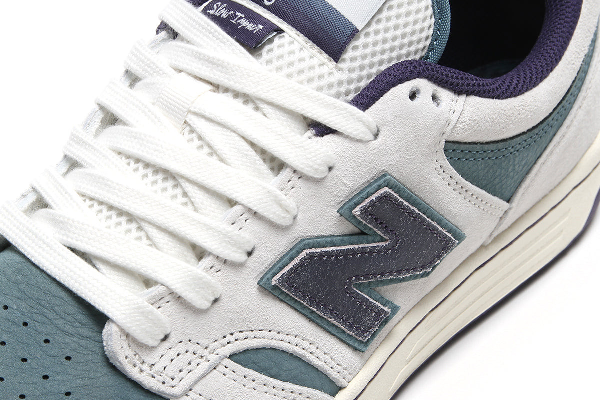 New Balance Numeric - 480 x Slow Impact
Style # UN480SLW
Color : Sea Salt / Vintage Indigo