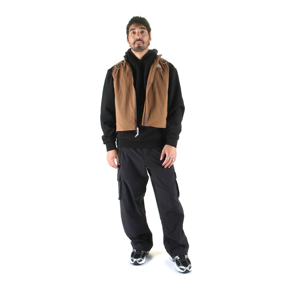 Nike - ACG Death Bloom Vest
Style # HV0600-235
Color : Mosswood Brown / Summit White