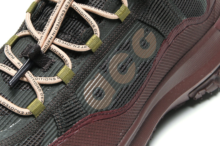 Nike | ACG Mountain Fly 2 Low Gore-Tex
Style # HF6245-200
Color : Velvet Brown / Black / Burgundy Crush / Hemp