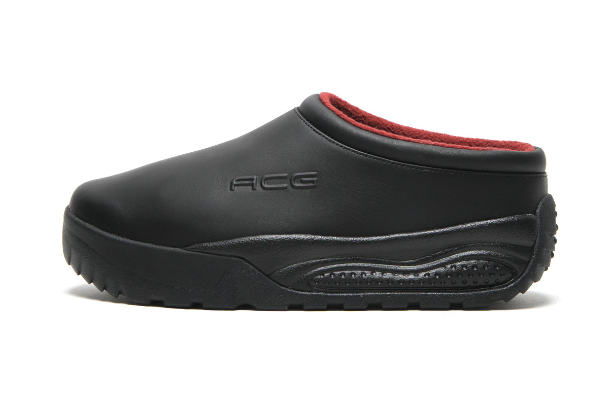 Nike - ACG Rufus
Style # HV4087-001
Color : Black / Black / Dark Team Red