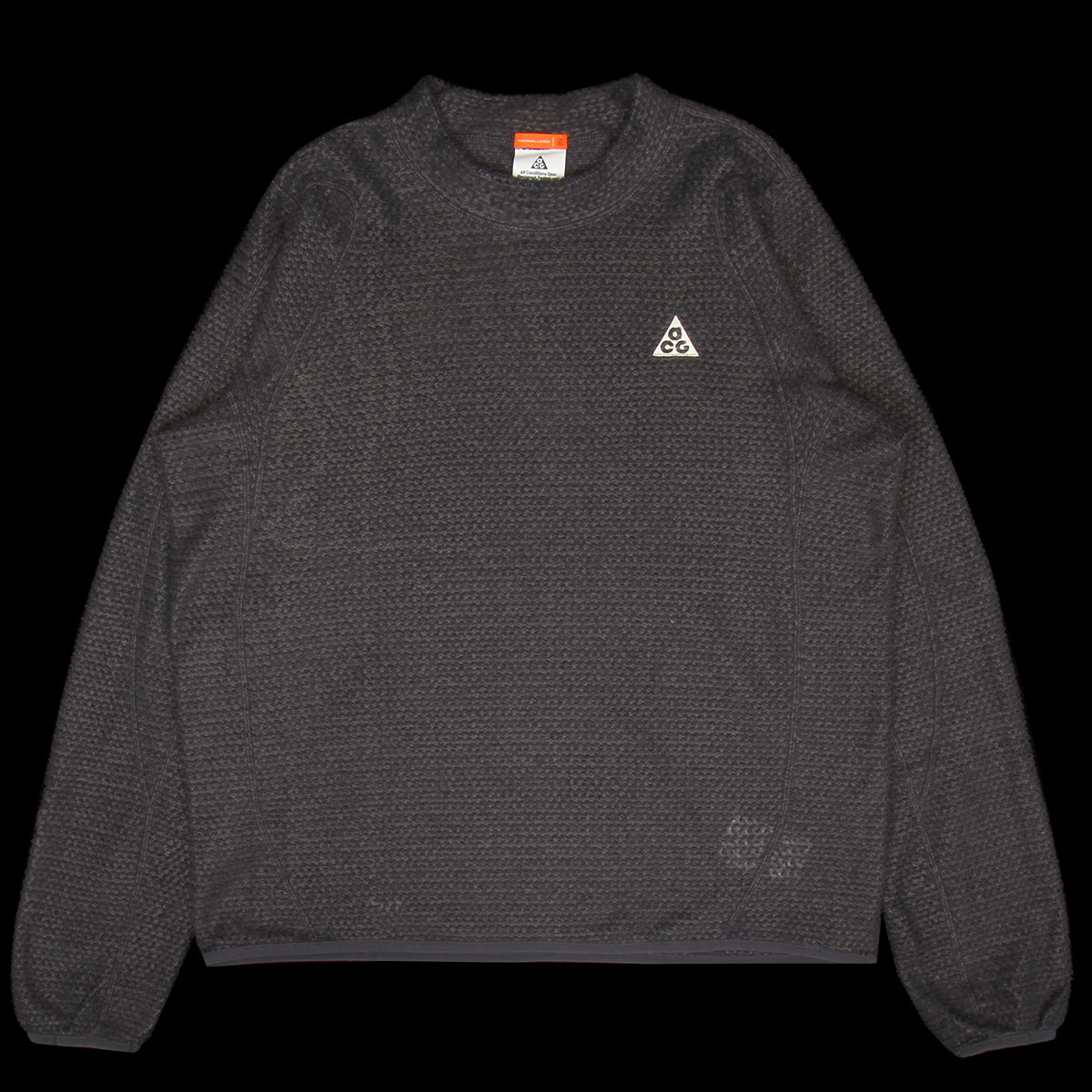 Nike - ACG Wolf Lichen Crewneck
Style # IH1445-013
Color : Gridiron / Summit White